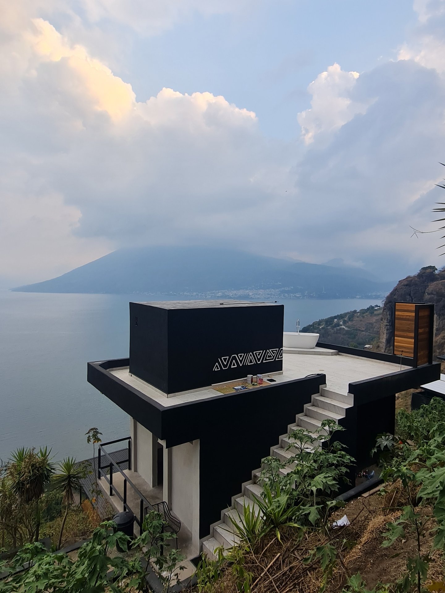 Amate Atitlán, Lake Atitlán, Spa murals, 2025. A project by Maayan Kalo.